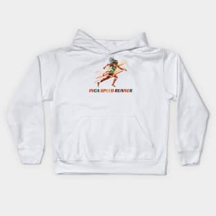 Inca speed runner Kids Hoodie